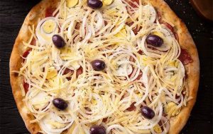Pizza Sabor Carbonara - Tutti Pizza - Pizzaria na Aclimação